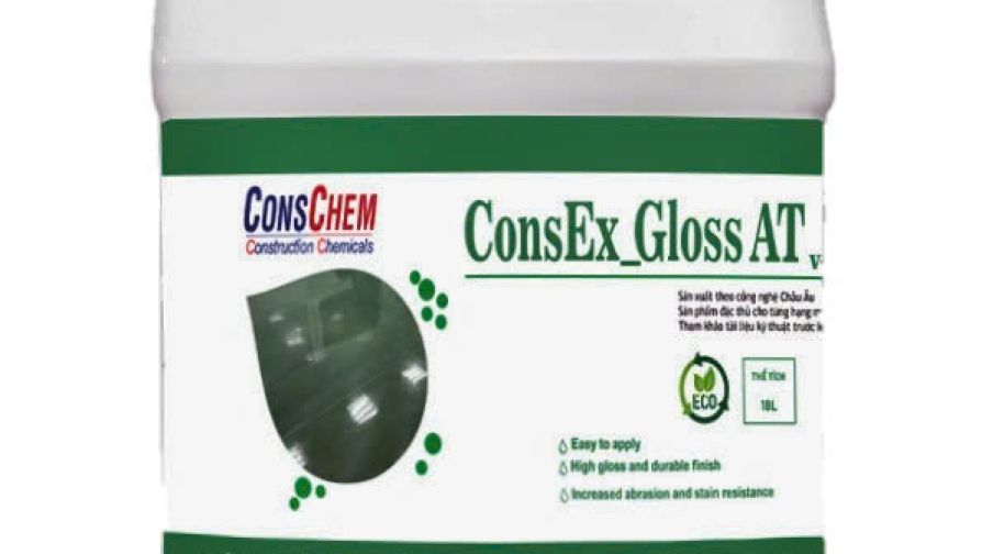 ConsEx_Gloss AT  - chất siêu bóng sàn cho bê tông